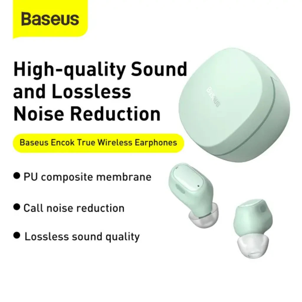 Бездротові навушники TWS Baseus WM01, сенсорні, мікрофон, Bluetooth 5.0, 5 годин <tc>автономн. роботи</tc>, 300/40 мАг, 20 Гц-20 кГц, Type-C