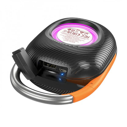 Акустическая система портативная Hoco HC17 серии Easy Joy Sports, однополосная, 5 Вт, Bluetooth 5.3, 500 мАч, 2 часа автономн; работы, 120 Гц - 20 кГ, MP3 плеер, FM радио