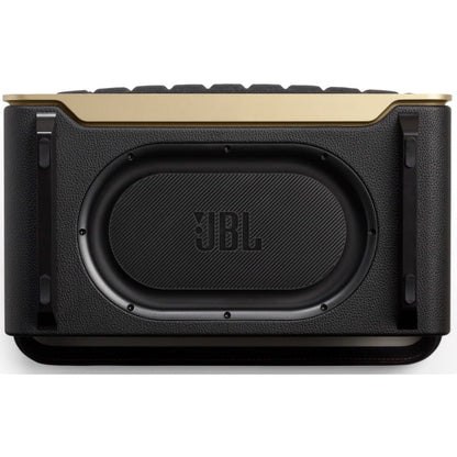 Акустическая система портативная JBL серии Authentics 300, двухполосная, ретро-стиль, механ/Wi-Fi/голосовое упр-е, Bluetooth: 5.3, 100 Вт, 4800 мАч, USB-Type C, 45 Гц – 20 кГц (-6 дБ)