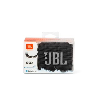 Акустична система портативна JBL серії Go 3, 4,2 Вт, 110 Гц-20 кГц, Bluetooth 5.1, 750 мАг, 5 годин <tc>автономн. роботи</tc>, вологозахист IP67, USB Type C