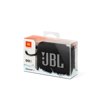Акустична система портативна JBL серії Go 3, 4,2 Вт, 110 Гц-20 кГц, Bluetooth 5.1, 750 мАг, 5 годин <tc>автономн. роботи</tc>, вологозахист IP67, USB Type C