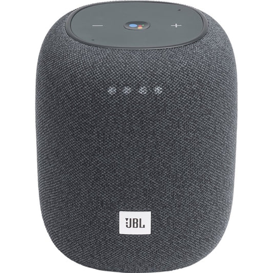 Акустическая система портативная JBL серии Link Music Grey, широкополосная, 20 Вт, 60 Гц-20 кГц, WiFi/ Bluetooth 4.2, голосовое упр-е - Серый в articool.com.ua