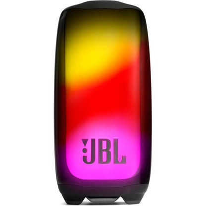 Акустическая система портативная JBL серии Pulse 5 Black, двухполосная, 30+10 Вт, 50 Гц-20 кГц, 7500 мАч, 12 часов автономн. работы, Bluetooth 5.3, USB Type C, IP67