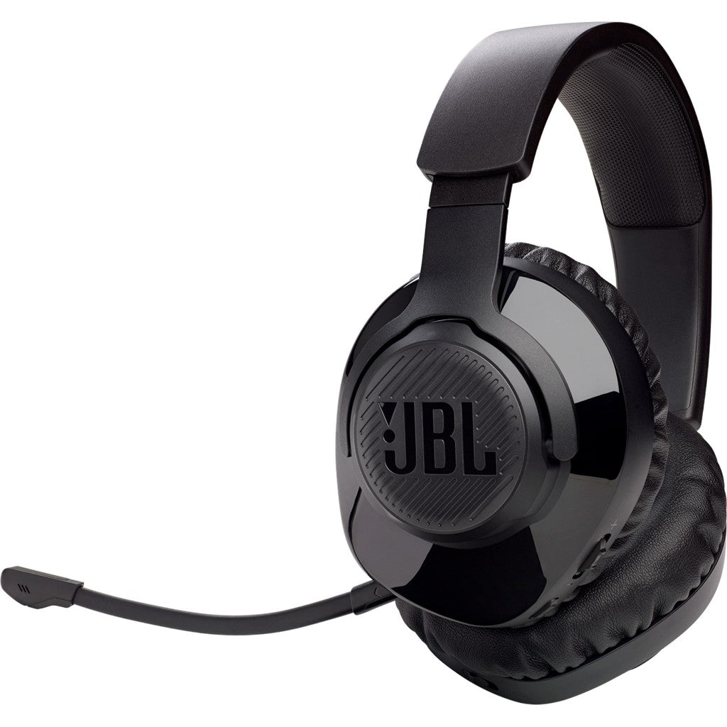 Беспроводная гарнитура накладная игровая JBL Quantum 350 Wireless Black, 22 часа автономн. работы, направленный съемный микрофон, функция выделения голоса в магазине articool.com.ua.