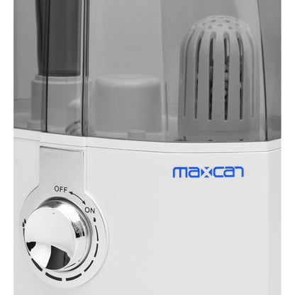 Увлажнитель воздуха ультразвуковой Maxcan MH-406, до 35 кв. м., 300 мл/час, 3,5 литров, механ. упр-е в магазине articool.com.ua.