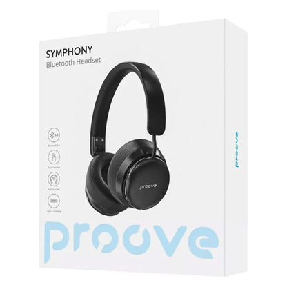 Бездротові навушники накладні Proove Symphony, складові, механ. <tc>керув-ня</tc>, вбудований. мікрофон, Bluetooth 5.3, 300 мАг, 10 ч. автон. роботи, Type C