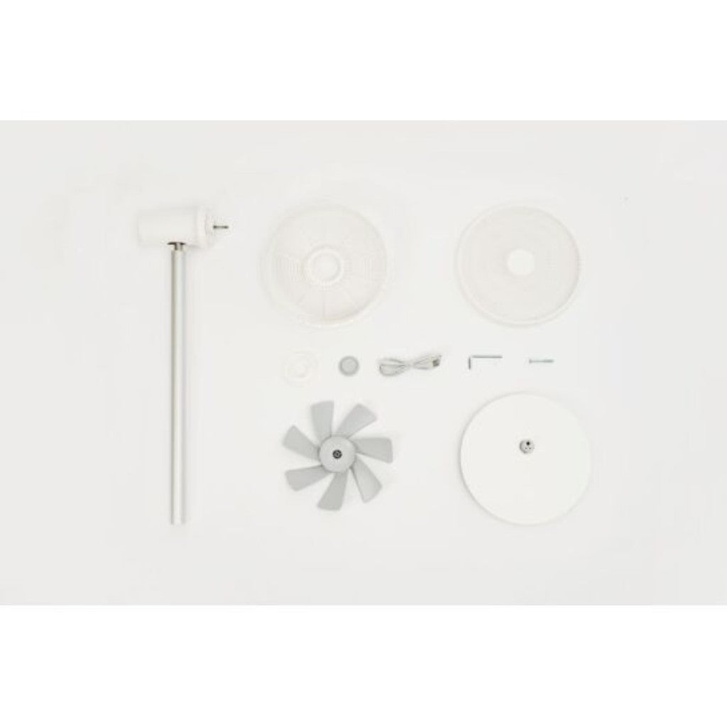 Вентилятор напольный SmartMi Standing Fan 2s, 7 лопастей, автоповорот, аккумулятор, упр-е ПДУ/ WiFi через приложение в магазине articool.com.ua.