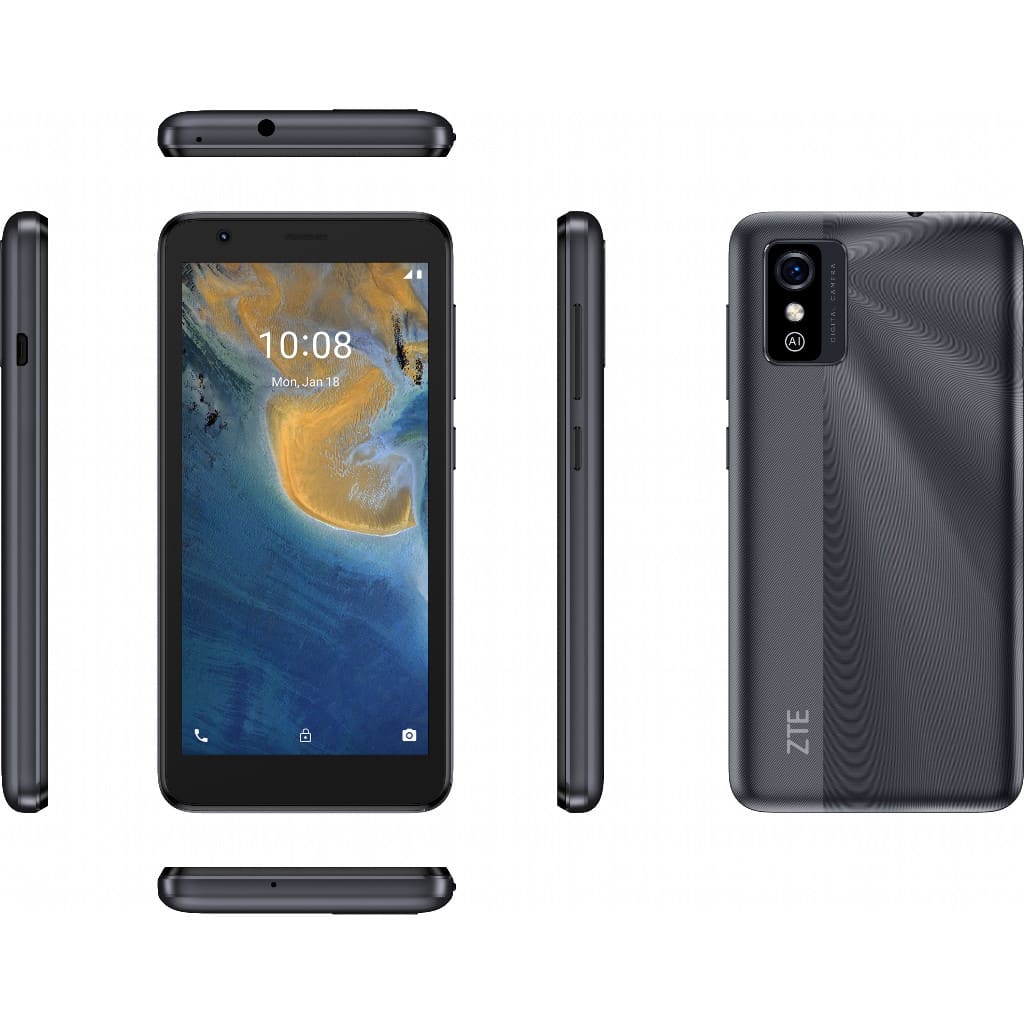 Смартфон ZTE Blade L9 1/32 Гб, 4G, Android 11 TFT 5", 2 Nano-SIM, 2 Мп фр. кам., 5 Мп осн. кам., micro SD, 2000 мАч в магазине articool.com.ua.