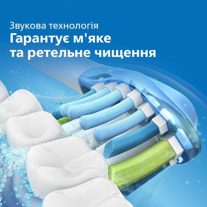Зубная щетка Philips Sonicare 2100 Series HX3651/12, HX3651/13 звуковая, один режим чистки в магазине articool.com.ua.