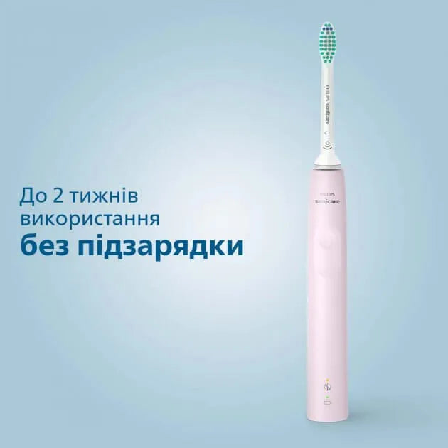 Зубная щетка Philips Sonicare 3100 series HX3671/11, HX3671/13, HX3671/14 звуковая, один режим чистки в магазине articool.com.ua.
