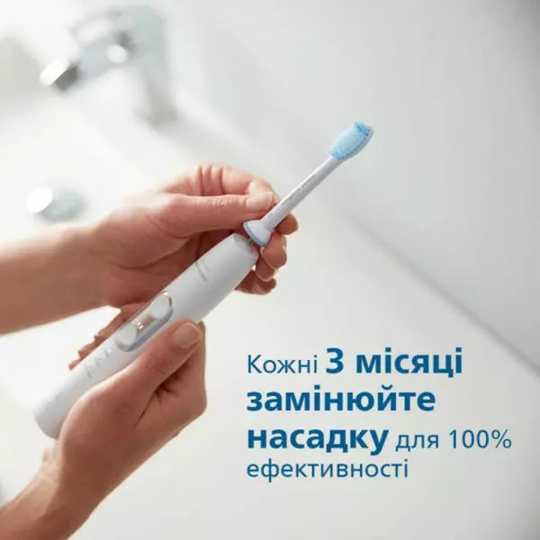 Сменная насадка для зубной щетки электрической Philips Sonicare S Sensitive для чувствительных зубов мягкой жесткости HX6052/07, HX6054/07 в магазине articool.com.ua.