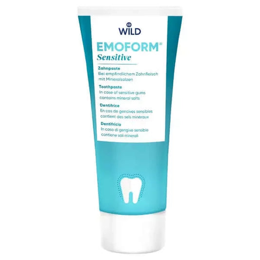 Зубная паста Dr. Wild Emoform для чувствительных зубов с минеральными солями и фторидом, 75 мл в магазине articool.com.ua.