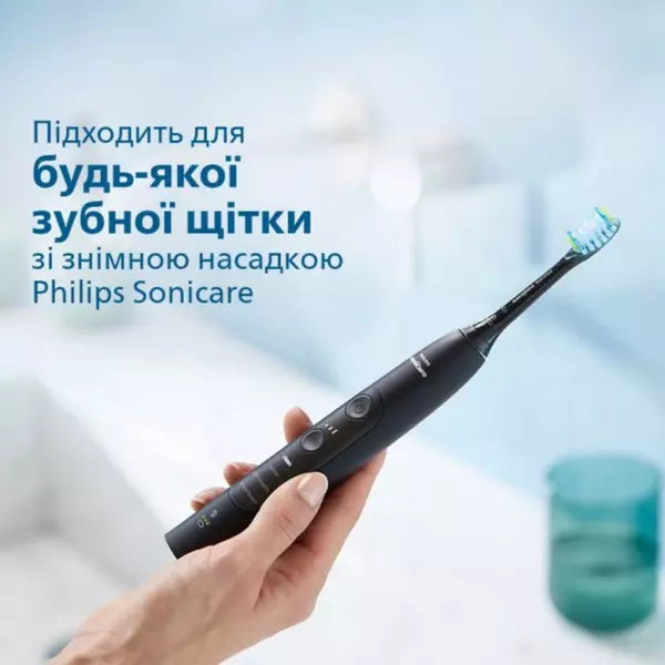 Сменная насадка для зубной щетки электрической Philips Sonicare C3 Premium Plaque Defence для эффективного удаления налёта средней жесткости HX9042/17, HX9044/17, HX9042/33, HX9044/33 в магазине articool.com.ua.