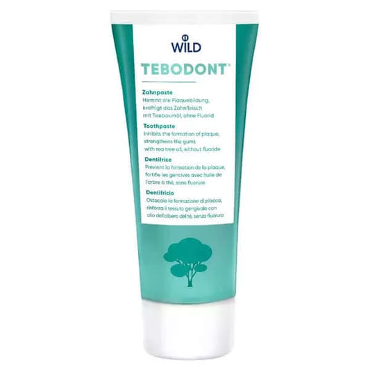 Зубная паста Dr.Wild Tebodont с маслом чайного дерева (Melaleuca Alternifolia), без фторида, 75 мл в магазине articool.com.ua.