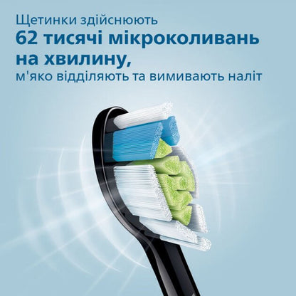 Зубная щетка электрическая Philips Sonicare DiamondClean Smart 9400 HX9917/89, HX9917/88, звуковая технология очистки, четыре режима чистки, приложение, чехол в магазине articool.com.ua.