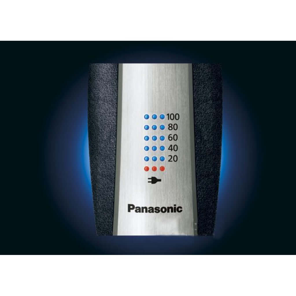 Бритва электрическая Panasonic ES-RT77-S520, сухое/влажное бритье, три бритвенные головки, триммер выдвижной, стайлер, мягкий футляр в магазине articool.com.ua.
