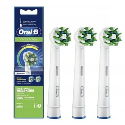 Сменная насадка для зубной щетки электрической Braun Oral-B Cross Action EB50 2 шт., 3 шт., 4 шт. в магазине articool.com.ua.
