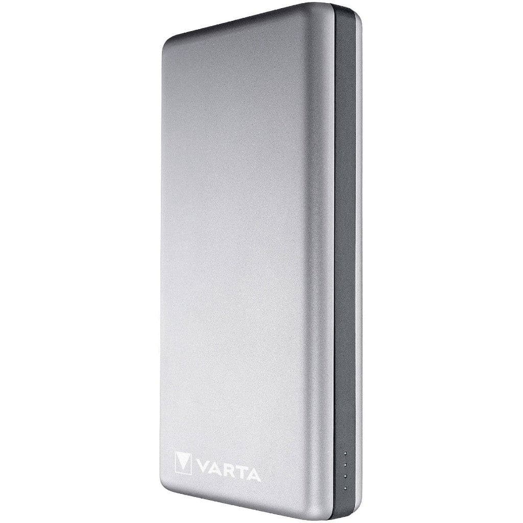 Портативная батарея Varta Fast Energy 10000/15000 mAh Gray, 2xUSB А (QC) + 1xUSB С, интеллектуальная быстрая зарядка, индикатор уровня заряда, кабель USB-Type C в магазине articool.com.ua.