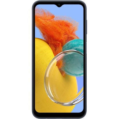 Смартфон Samsung Galaxy M14 5G 4/64 (128) Гб, Android 13,  FHD+, PLS 6.6", 2 Nano-SIM, 13 Мп фр. кам., 50+2+2 Мп тройн. осн. кам., micro SD, 6000 мАч в магазине articool.com.ua.