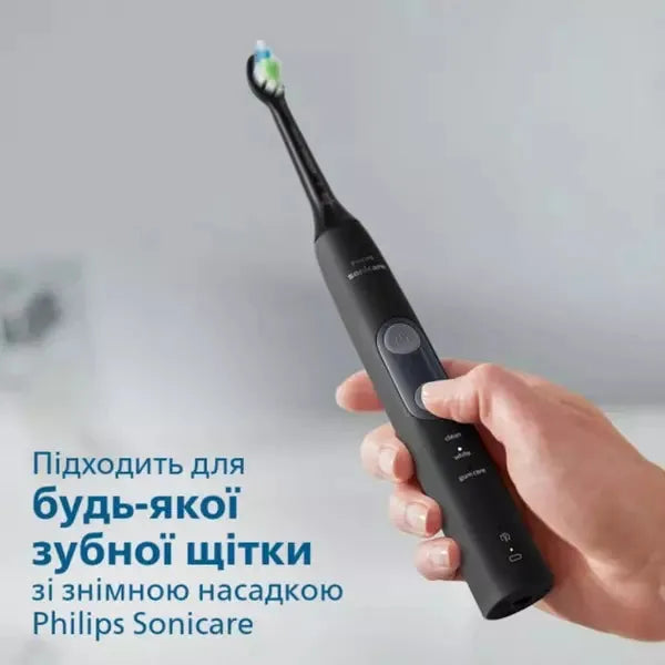 Сменная насадка для зубной щетки электрической Philips Sonicare W Optimal White для осветления зубной эмали средней жесткости HX6062/10, HX6062/13,HX6064/10, HX6064/11 в магазине articool.com.ua.