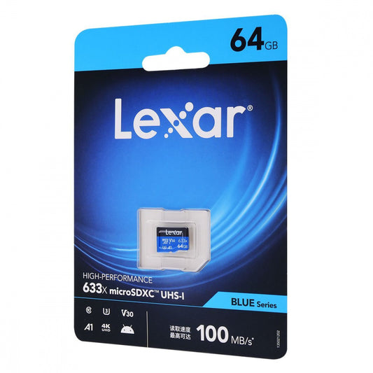 Накопитель Micro SDXC Card LEXAR 633x (Class 10 UHS-I U3) 128GB в магазине articool.com.ua.
