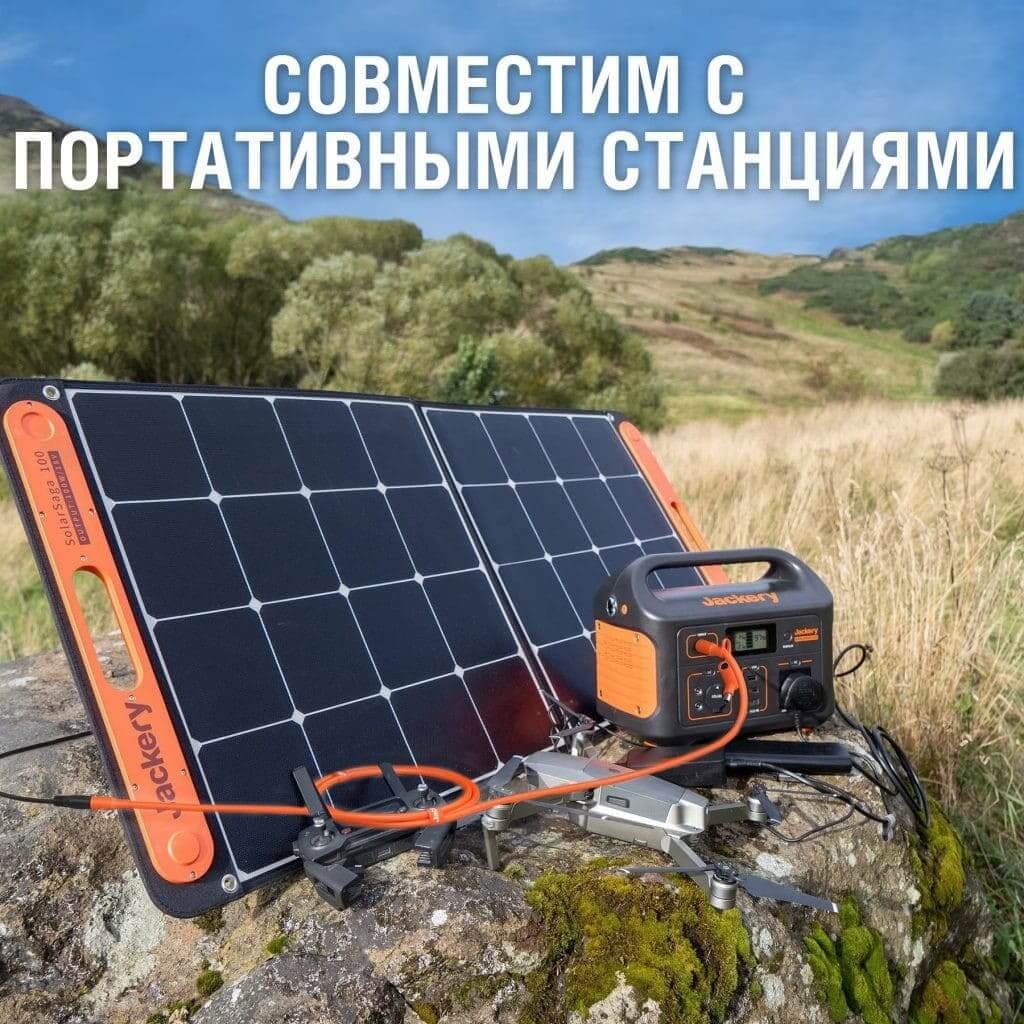 Удлинитель кабеля DC (постоянного тока) 5M для солнечной панели Jackery SolarSaga в магазине articool.com.ua.