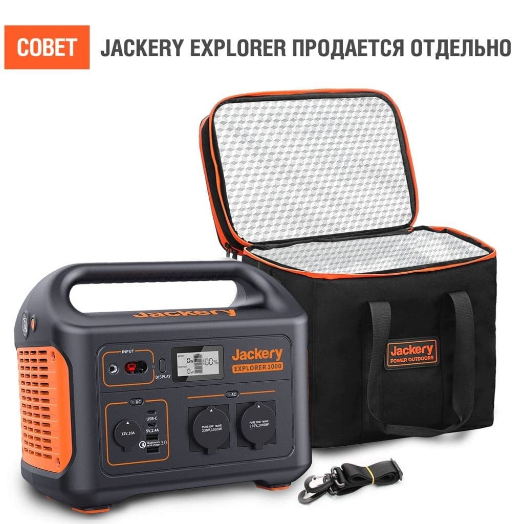 Сумка-чехол для портативной электростанции Jackery Explorer 1000 в магазине articool.com.ua.