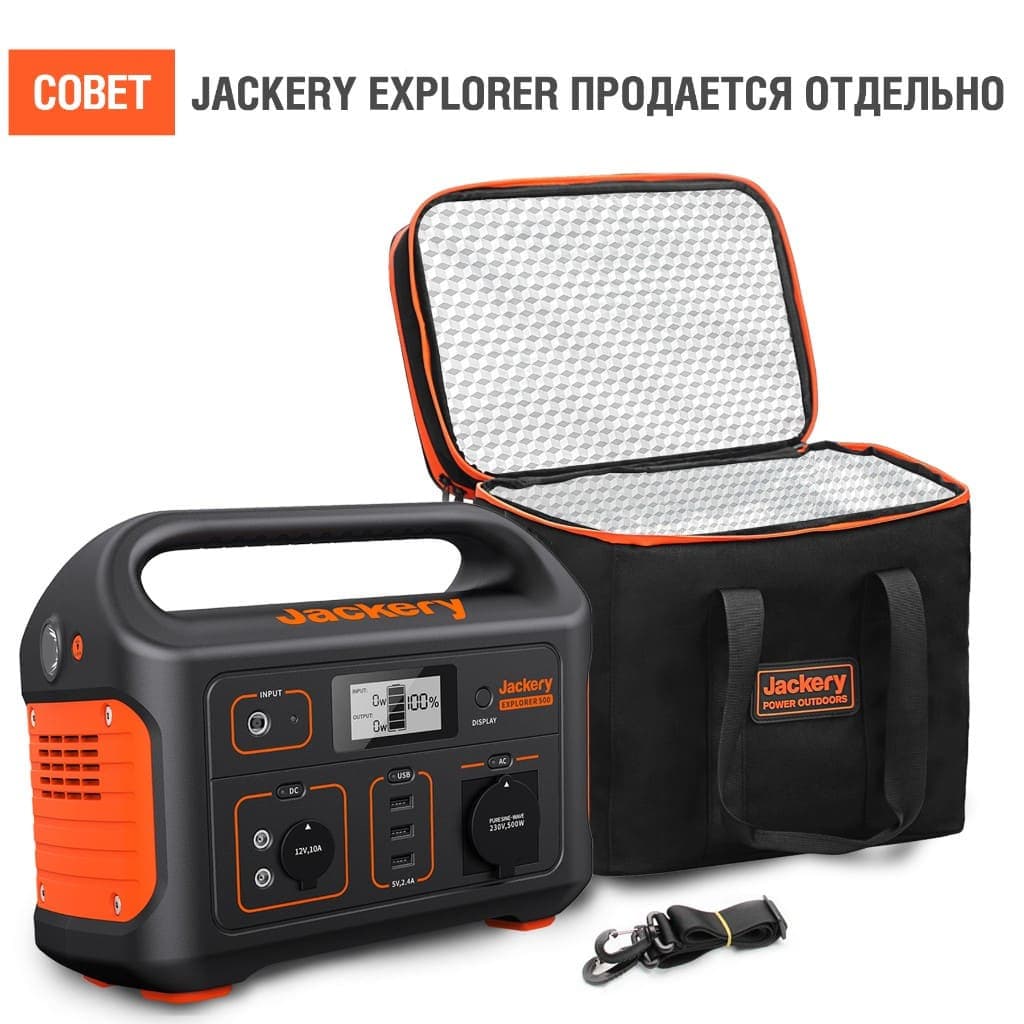 Сумка-чехол для портативной электростанции Jackery Explorer 500 в магазине articool.com.ua.